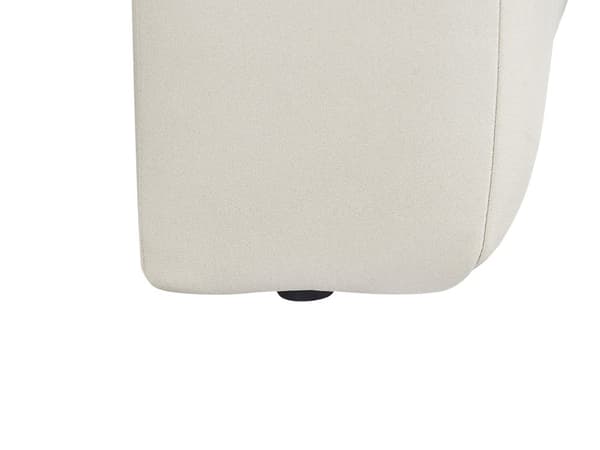 Högervänd Schäslong Beige klädsel i sammet Svarta ben Sittdyna Modern Glam Design