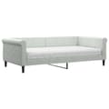 Miniatyrbillede 2 af 10: daybed med madras 100x200 cm velour lysegrå
