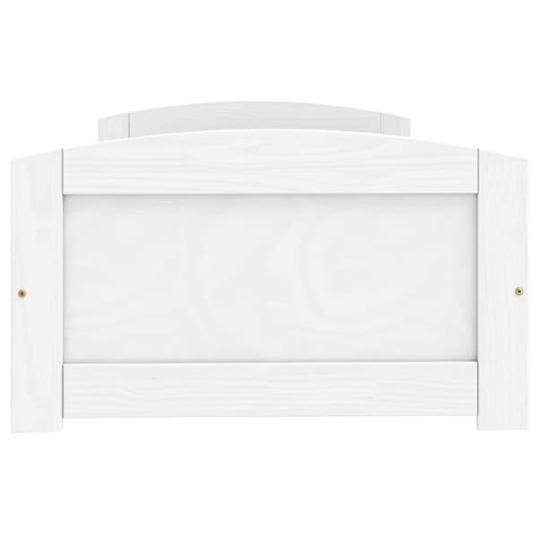 daybed med to skuffer IRUN hvid 90x200 cm massivt fyrretræ
