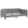 Miniatyrbillede 3 af 10: daybed med madras 90x200 cm stof lysegrå