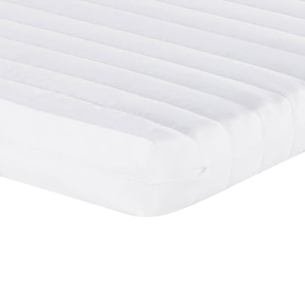 daybed med udtræk og madras 100x200 cm stof sort