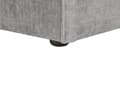 Miniatyrbillede 7 af 8: Chaiselong Grå Polyester Daybed med Ryglæn Gæsteseng Multifunktionel Chaise Højrevendt Sofa Moderne til Stuen