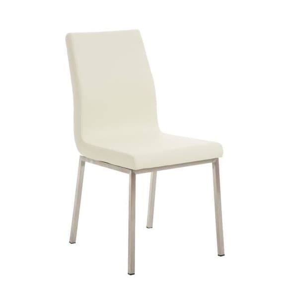 Colmar Matsalsstol i konstläder - CLP - Modern - Beige - Metall