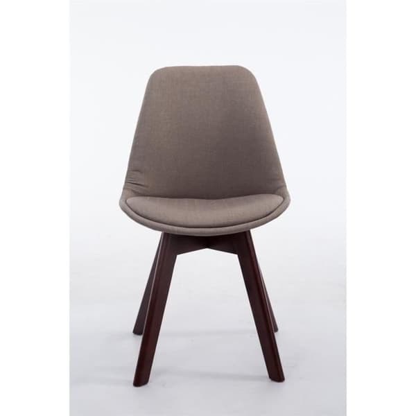 Besöksstol - CLP - Borneo V2 - Design - Tyg - Taupe