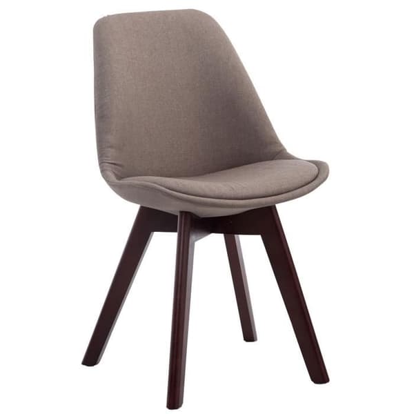 Besöksstol - CLP - Borneo V2 - Design - Tyg - Taupe