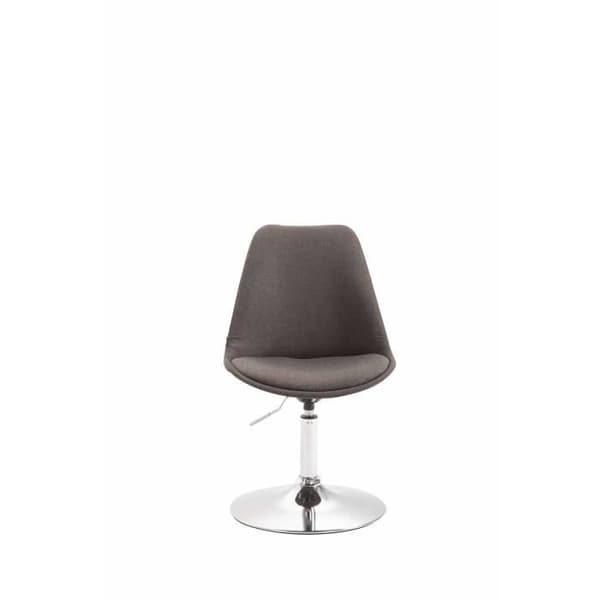 Matsalsstol i Maverick-tyg - Mörkgrå - Modern design - Bekväm - Justerbar i höjdled