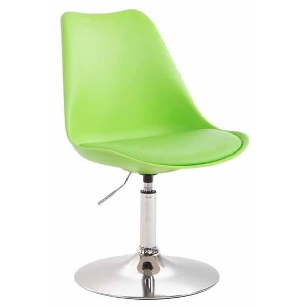 Matsalsstol - CLP - Maverick - Grön - Imiterat läder - Retrodesign