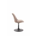 Miniatyrbild 3 av 3: Matsalsstol i Maverick-tyg - CLP - Design - Inredning - Taupe-svart