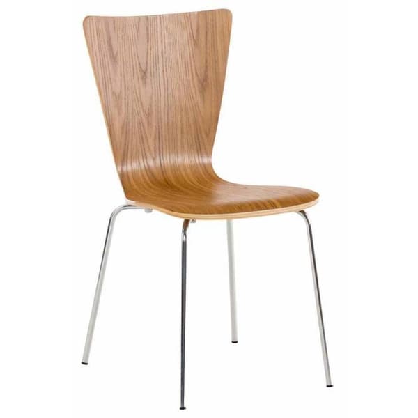 Stapelbar stol - CLP - Aaron - Trä - Tyg - Modern design