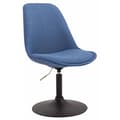 Miniatyrbild 1 av 3: Matsalsstol - CLP - Maverick - Tyg - Blå-svart - Modern design