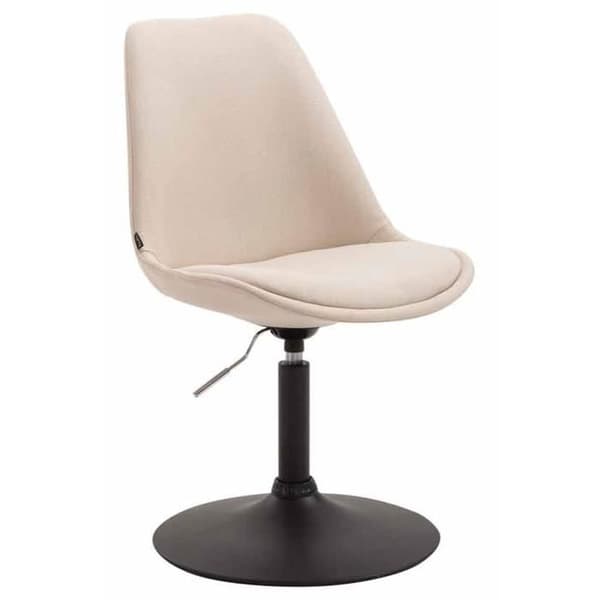 Matsalsstol i Maverick-tyg - Cream-Black - CLP - Bekväm och design - Inomhus