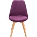 Miniatyrbild 2 av 4: Set med 4 stolar - LinCHAVORNAY Velvet (Lilac)