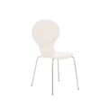 Miniatyrbild 3 av 4: Staplingsstolar - CLP - DIEGO - Träseat - Ergonomisk - Lättskött