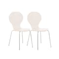 Miniatyrbild 2 av 4: Staplingsstolar - CLP - DIEGO - Träseat - Ergonomisk - Lättskött