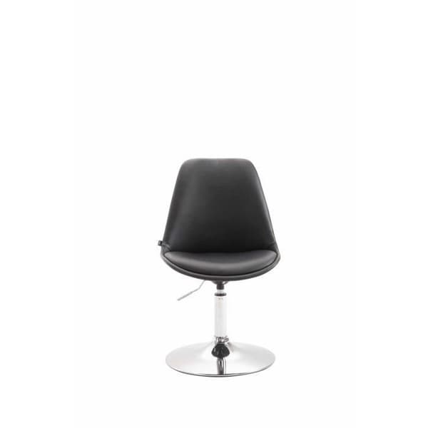 Maverick matstol i konstläder - Svart - Modern design - Bekväm - Justerbar i höjdled