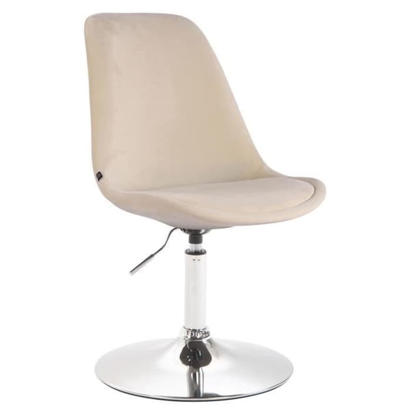 Matsalsstol - CLP - Maverick - Sammet - Beige - Modern design