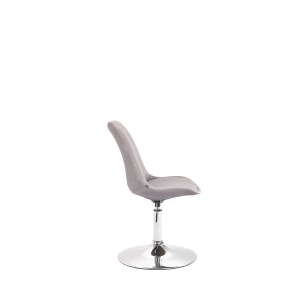 Matsalsstol - CLP - Maverick - Sammet - Grå - Modern design