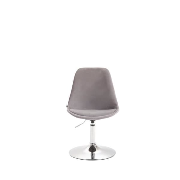 Matsalsstol - CLP - Maverick - Sammet - Grå - Modern design