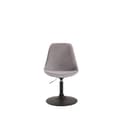 Miniatyrbild 2 av 3: Matsalsstol - CLP - Maverick - Sammet - Gråsvart - Modern design