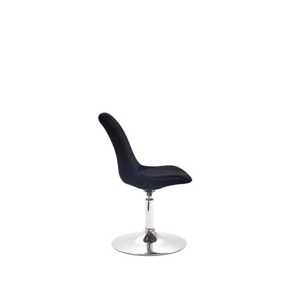 Maverick Velvet Dining Chair - Svart - Modern design - Bekväm
