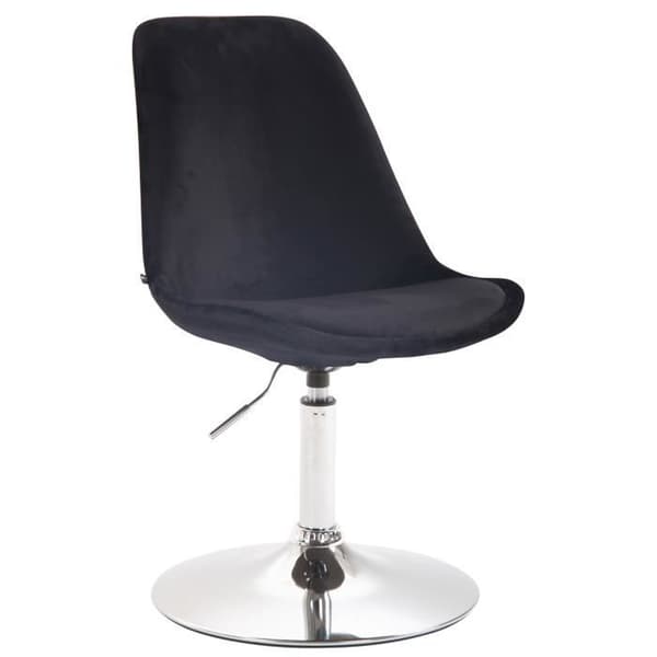 Maverick Velvet Dining Chair - Svart - Modern design - Bekväm