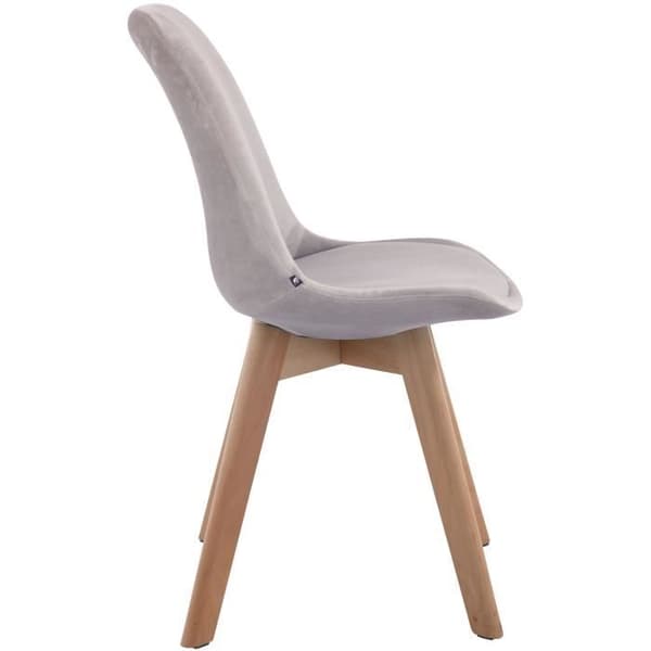 Besöksstol - CLP - Borneo V2 - Sammet - Modern design