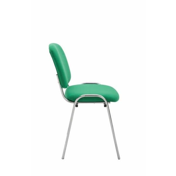 Ken Visitor Chair - CLP - Grön - Tyg - Samtida - Design