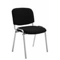 Miniatyrbild 1 av 4: Ken Visitor Chair - CLP - Svart - Tyg - Inomhus - Vuxen - Metall - 1 sits - 120 kg