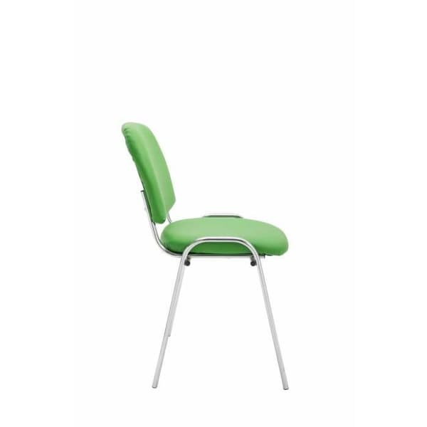 Besöksstol - CLP - Ken - Kunstläder - Grön - Klassisk design