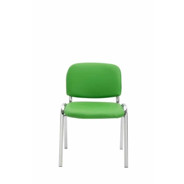 Besöksstol - CLP - Ken - Kunstläder - Grön - Klassisk design