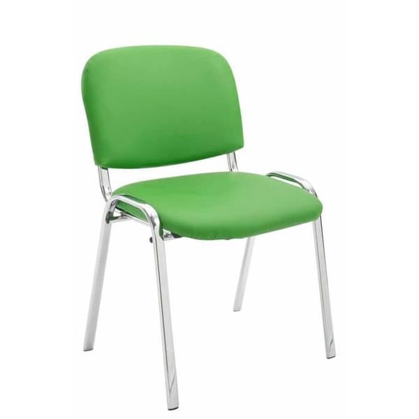 Besöksstol - CLP - Ken - Kunstläder - Grön - Klassisk design