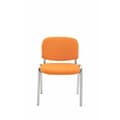 Miniatyrbild 2 av 4: Besöksstol - CLP - Ken - Orange - Tyg - Modern design