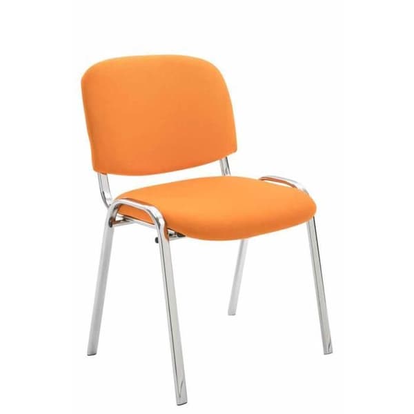 Besöksstol - CLP - Ken - Orange - Tyg - Modern design