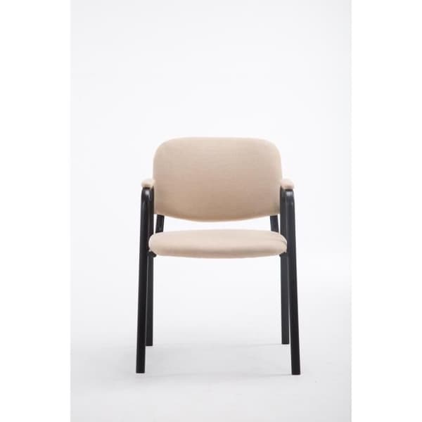 Besöksstol - CLP - Ken Pro - Tyg - Beige - Med armstöd