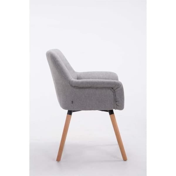 Matsalsstol - CLP - Cassidy - Med armstöd - Grey-Nature - Skandinavisk design