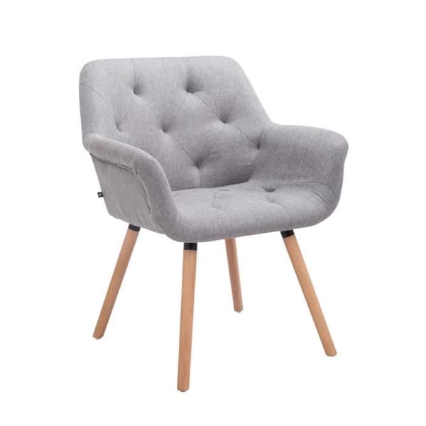 Matsalsstol - CLP - Cassidy - Med armstöd - Grey-Nature - Skandinavisk design