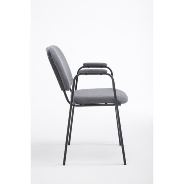 Ken Pro Fabric Visitor Chair, Grå