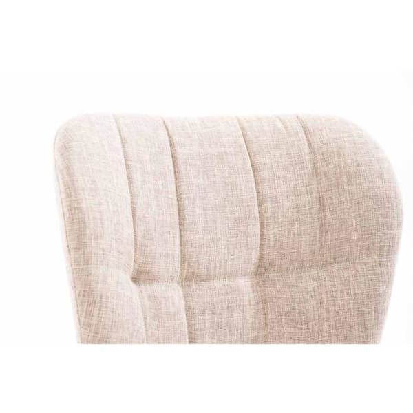 Elda matsalsstol i tyg - CLP - Modern - Beige - Massivt trä