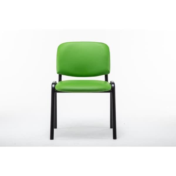 Ken Visitor Chair i konstläder - CLP - Grön - Samtida - Design - Interiör - Vuxen