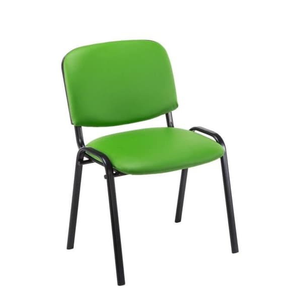 Ken Visitor Chair i konstläder - CLP - Grön - Samtida - Design - Interiör - Vuxen