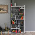 Pikkukuva 1 / 4: Chic Home Kukka kirjahylly 90x22xK182 cm, valkoinen