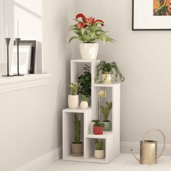 Chic Home Sylvi 2-osainen hyllykkö 84x20xK89 cm, valkoinen