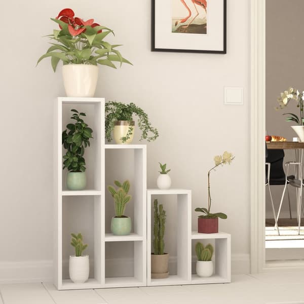 Chic Home Sylvi 2-osainen hyllykkö 84x20xK89 cm, valkoinen