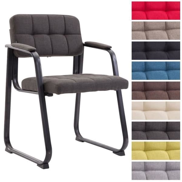 Canada B Visitor Chair - CLP - Mörkgrå - Metall - Bekväm - Exklusiv design