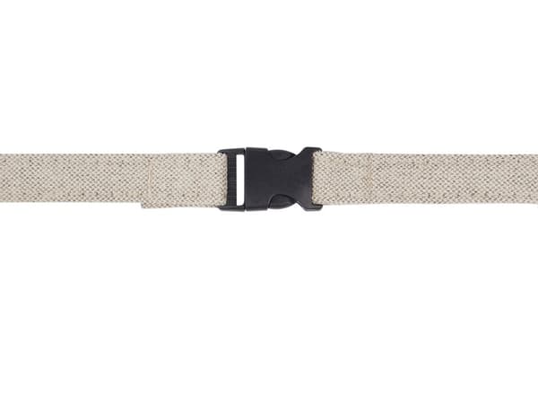 Schäslong Beige Tygklädsel Metallben Modern Minimalistisk