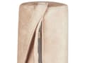 Miniatyrbillede 9 af 11: Daybed Beige Velour 180 x 70 cm 1 Personers Dagseng Chaiselong med Pølsepude til Stue og Soveværelse