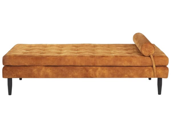 Schäslong Gul Sammet Vardagsrumsmöbler Modern stil