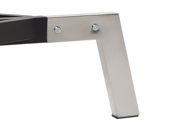 Schäslong Grön Polyester Stoppad Metallben Quiltad Justerbar 5 Positioner Modern Stil Vardagsrum