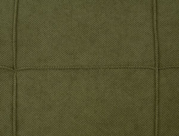 Schäslong Grön Polyester Stoppad Metallben Quiltad Justerbar 5 Positioner Modern Stil Vardagsrum