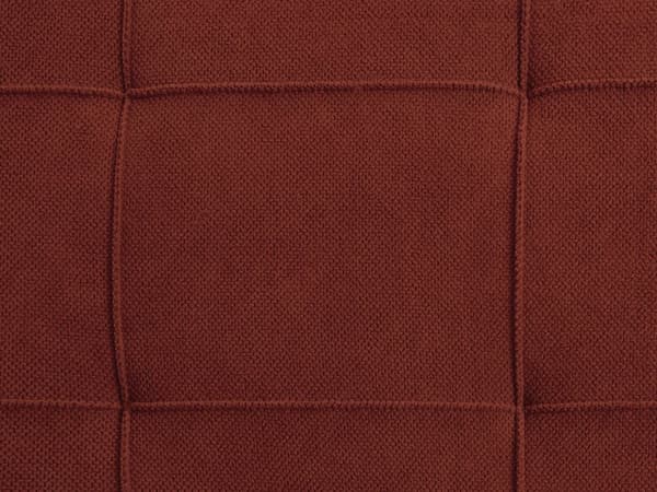 Schäslong Röd Polyester Stoppad Metallben Quiltad Justerbar 5 Positioner Modern Stil Vardagsrum